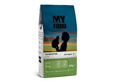 My Food Starter Kitten Dry Cat Food With Chicken - 1.5Kg