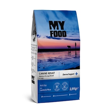 My Food Medium &amp; Large Breed Adult Dry Dog Food With Lamb &amp; Rice - 2.5Kg