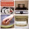 6 Pieces Copper Coated Non-Scratch Scouring Pads &ndash; Heavy Duty, Rust Resistant Kitchen Scrubbers for Dishes, Pots and Grill Cleaning, Durable Copper Scrub Pads and Eco-Friendly Household Use
