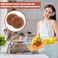 6 Pieces Copper Coated Non-Scratch Scouring Pads &ndash; Heavy Duty, Rust Resistant Kitchen Scrubbers for Dishes, Pots and Grill Cleaning, Durable Copper Scrub Pads and Eco-Friendly Household Use