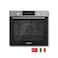 General Gold Digital Built-in Electric Oven, 60cm, with LED Display, 10 Functions &amp; Air Fry, Stainless Steel &ndash; Made in Turkey