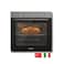 General Gold Built-in Electric Oven, 60cm, 10 Functions with Air Fry, Stainless Steel &ndash; Made in Turkey