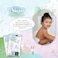 Sleepy Bio Natural Premium Size 4 Diapers, 96 Count Baby Dry Taped Diapers, 2x48 7-14kg Hypoallergenic, Water Based, Almond Milk, Vegan, 100% Leakproof