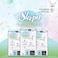 Sleepy Bio Natural Premium Size 4 Diapers, 96 Count Baby Dry Taped Diapers, 2x48 7-14kg Hypoallergenic, Water Based, Almond Milk, Vegan, 100% Leakproof