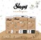 Sleepy Ecologic Size 1, 64 Count (New Born), Hypoallergenic, Plant-Based, Biodegradable, Sustainable, Premium Taped Diapers with High Absorption, Organic Baby Dry Diaper 3-6 kg, 100% Leakproof