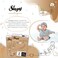 Sleepy Ecologic Taped Diapers, Size 2 (3&ndash;6 kg), 68 Count, Hypoallergenic, Plant-Based &amp; Biodegradable, Sustainable Premium Baby Diapers with High Absorption, 100% Leakproof Protection