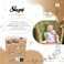Sleepy Ecologic Size 3, 56 Count, Hypoallergenic, Plant-Based, Biodegradable, Sustainable, Premium Taped Diapers with High Absorption, Organic Baby Dry Diaper 4-10 kg, 100% Leakproof