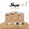 Sleepy Ecologic Size 3, 56 Count, Hypoallergenic, Plant-Based, Biodegradable, Sustainable, Premium Taped Diapers with High Absorption, Organic Baby Dry Diaper 4-10 kg, 100% Leakproof