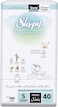 Sleepy Bio Natural Pants Size 5, 40 Count, Organic Comfor Superior Absorbency, Eco-Friendly Hypoallergenic