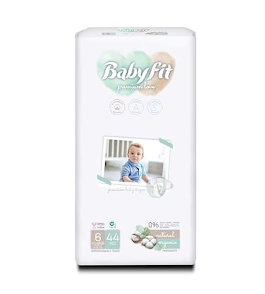 Baby Fit Jumbo Babies Diapers, Xx-Large, Baby Diapers - Ultra-Soft, Super Absorbent, Leak-Proof Protection For Newborns &amp; Infants