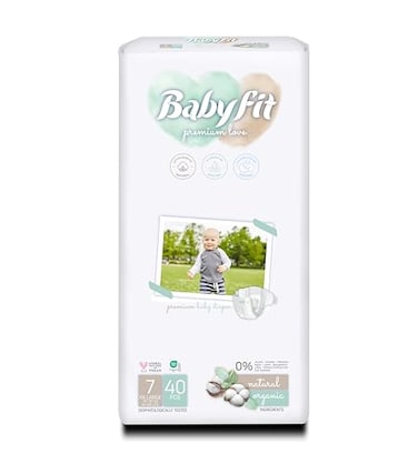 Baby Fit Jumbo Babies Diapers For New Born Babies, Baby Diapers - Ultra-Soft, Super Absorbent, Leak-Proof Protection For Newborns &amp; Infants