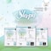 Sleepy Bio Natural Premium Size 1 Diapers, 200 Count, Baby Dry Taped Diapers, 2-5Kg Hypoallergenic, Water Based, Almond Milk, Vegan, 100% Leakproof