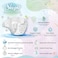 Sleepy Bio Natural Premium Size 1 Diapers, 200 Count, Baby Dry Taped Diapers, 2-5Kg Hypoallergenic, Water Based, Almond Milk, Vegan, 100% Leakproof