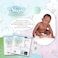 Sleepy Bio Natural Premium Size 1 Diapers, 200 Count, Baby Dry Taped Diapers, 2-5Kg Hypoallergenic, Water Based, Almond Milk, Vegan, 100% Leakproof
