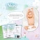 Sleepy Bio Natural Premium Size 2 Diapers, 100 Count, Baby Dry Taped Diapers, 3-6kg Hypoallergenic, Water Based, Almond Milk, Vegan, 100% Leakproof