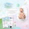Sleepy Bio Natural Premium Size 3 Diapers, 100 Count, Baby Dry Taped Diapers, 4-9kg Hypoallergenic, Water Based, Almond Milk, Vegan, 100% Leakproof