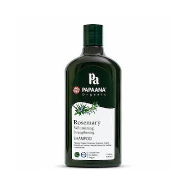 PAPAANA Organic Rosemary Volumizing Strengthening Shampoo 400ml