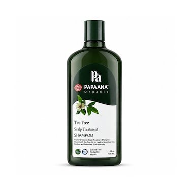 PAPAANA Organic Tea Tree Scalp Treatment Shampoo 400ml