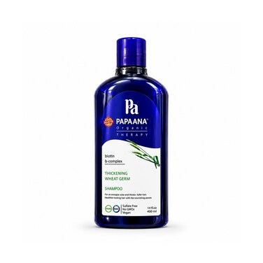 PAPAANA Organic Therapy Thickening Wheat Germ Shampoo 400ml