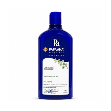 PAPAANA Organic Therapy Medicated Anti-Dandruff Shampoo 400ml