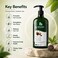 PAPAANA Organic Black Garlic Hair Growth Conditioner 400ml