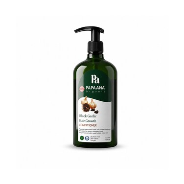 PAPAANA Organic Black Garlic Hair Growth Conditioner 400ml