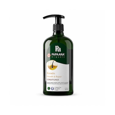 PAPAANA Organic Keratin Smooth & Repair Conditioner 400ml