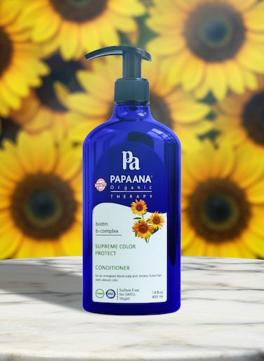 Papaana Organic Supreme Color Protect Conditioner with Shea Butter 400ml Sulfate-Free