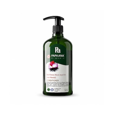 PAPAANA Organic Red Onion Black Seed Oil Anti-Hairfall Conditioner 400ml