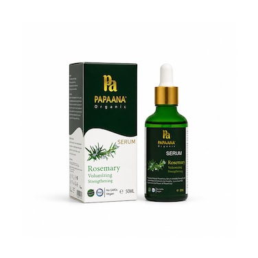 PAPAANA Organic Rosemary Volumizing Strengthening Hair Serum 50ml