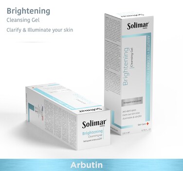 غسول جل لبشرة نظيفة ومشرقة من سوليمار باريس 200 مل   تركيبة فريدة لتنظيف البشرة وتنقيتها   يقلل من فرط التصبغ