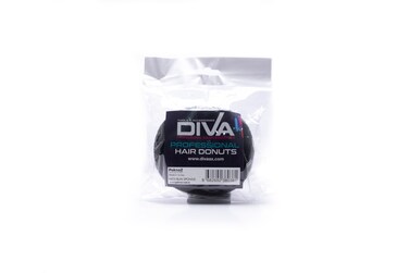 Diva Hair Bun Black No3&Acirc;&nbsp;Sponge   1 Pc
