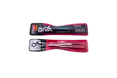 Diva Tweezer Stainless Steel P14   1 Pc