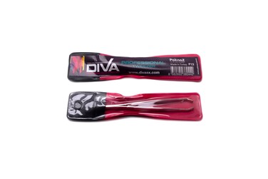 Diva Tweezer Stainless Steel P15   1 Pc