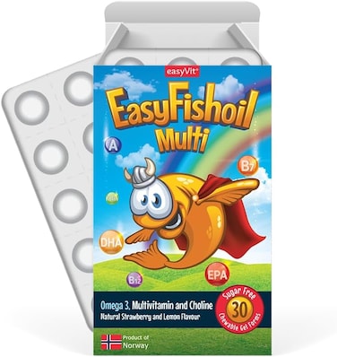 Easyfishoil Easyvit Easy Fish Oil Multi - 30 Chewable Gel