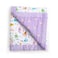 Milk&amp;Moo Firends Baby Muslin Swaddle Blanket, Oeko Tex Certified 100%Cotton, 4-Layer Muslin Blanket, Soft, Lightweight, Gender Neutral, Baby Blanket for Toddler Girls and Boys