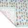 Milk&amp;Moo Jungle Friends Baby Muslin Swaddle Blanket, Oeko Tex Certified 100%Cotton, 4-Layer Muslin Blanket, Ultra Soft, Lightweight, Baby Blankets For Girls