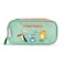 Milk&amp;Moo Jungle Friends Pencil Case &ndash; Double Compartment, Durable &amp; Lightweight, Fun Design for Kids &amp; Adults