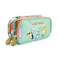 Milk&amp;Moo Jungle Friends Pencil Case &ndash; Double Compartment, Durable &amp; Lightweight, Fun Design for Kids &amp; Adults