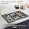 General Gold 90cm Built-in Stainless Steel Gas Hob   5 Burner Cooktop