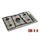General Gold 90cm Built-in Stainless Steel Gas Hob   5 Burner Cooktop