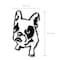 Mourah Home Metal Wall Art No.1 Dogo - Black - 2 Years Warranty