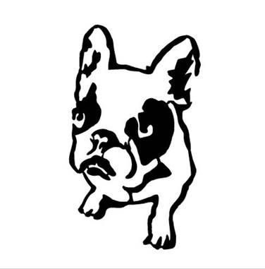 Mourah Home Metal Wall Art No.1 Dogo - Black - 2 Years Warranty