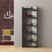 Mourah Home Oppa Bookcase - Dark Grey/White - 2 Years Warranty