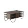Mourah Home Norfolk Coffee Table - Dark Brown - 2 Years Warranty
