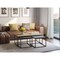 Mourah Home Camelia Coffee Table - Oak/Retro Grey/Silky Black - 2 Years Warranty