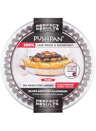 Wham Flan PUSh Tin - Silver