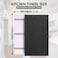 Infinitee Xclusives Premium Kitchen Towels - Pack of 6, 100% Cotton 40cm x 70cm Absorbent Dish Towels - 425 GSM Tea Towel, Terry Kitchen Dishcloth Towels - Grey Dish Cloth for Household Cleaning