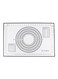 Dough Maker Mat With Measurements Black 60 x 40 x 0.04cm