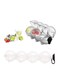 Ice Ball Maker Mold,4-Hole Round Ice Ball Mold 2.2 Inch Ice Ball Maker Four Hole Ice Making Box Reusable DIY Ice Maker